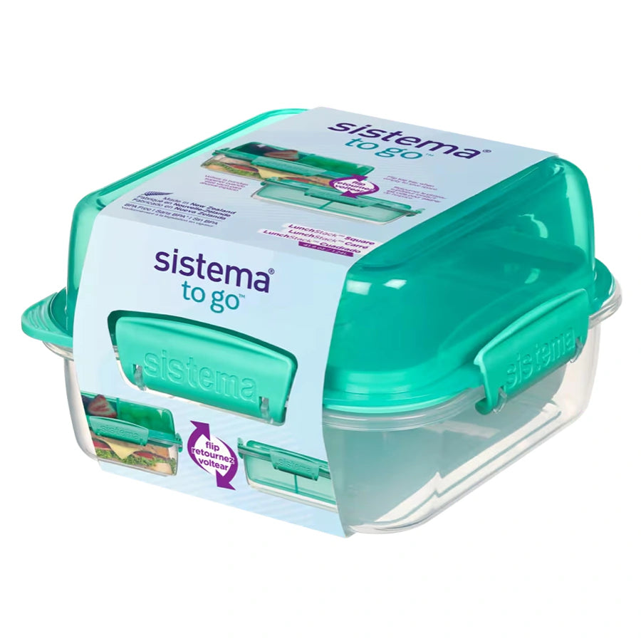 Sistema Lunch Stack Square To Go 1.24L
