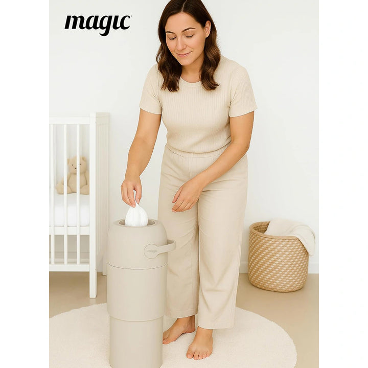 Magic Diaper Pail Thoth L (Beige)
