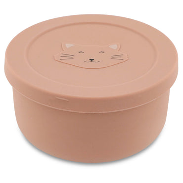 Trixie Silicone Snack Pot with Lid Mrs.Cat