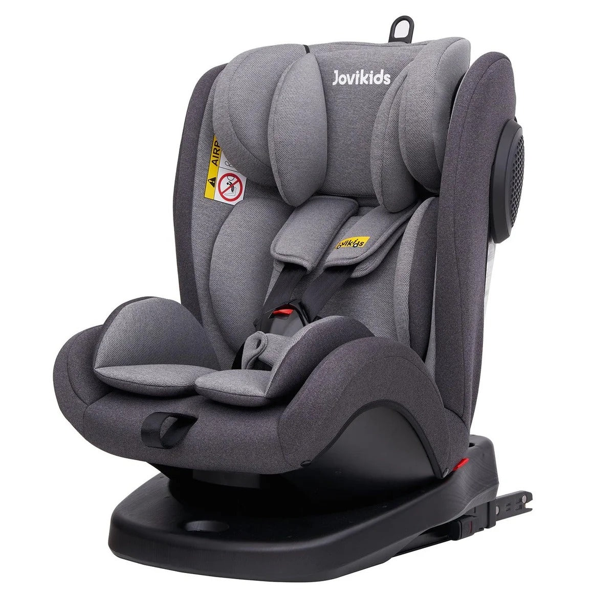 مقعد سيارة Jovikids Angel ISOFIX دوار 360 درجة، المجموعة 0/1/2/3 (رمادي) مقعد سيارة Jovikids Angel ISOFIX دوار 360 درجة، المجموعة 0/1/2/3 (رمادي)