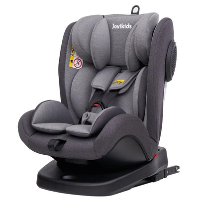 Jovikids Angela ISOFIX Rotating Carseat 360° Group 0/1/2/3 (Grey)