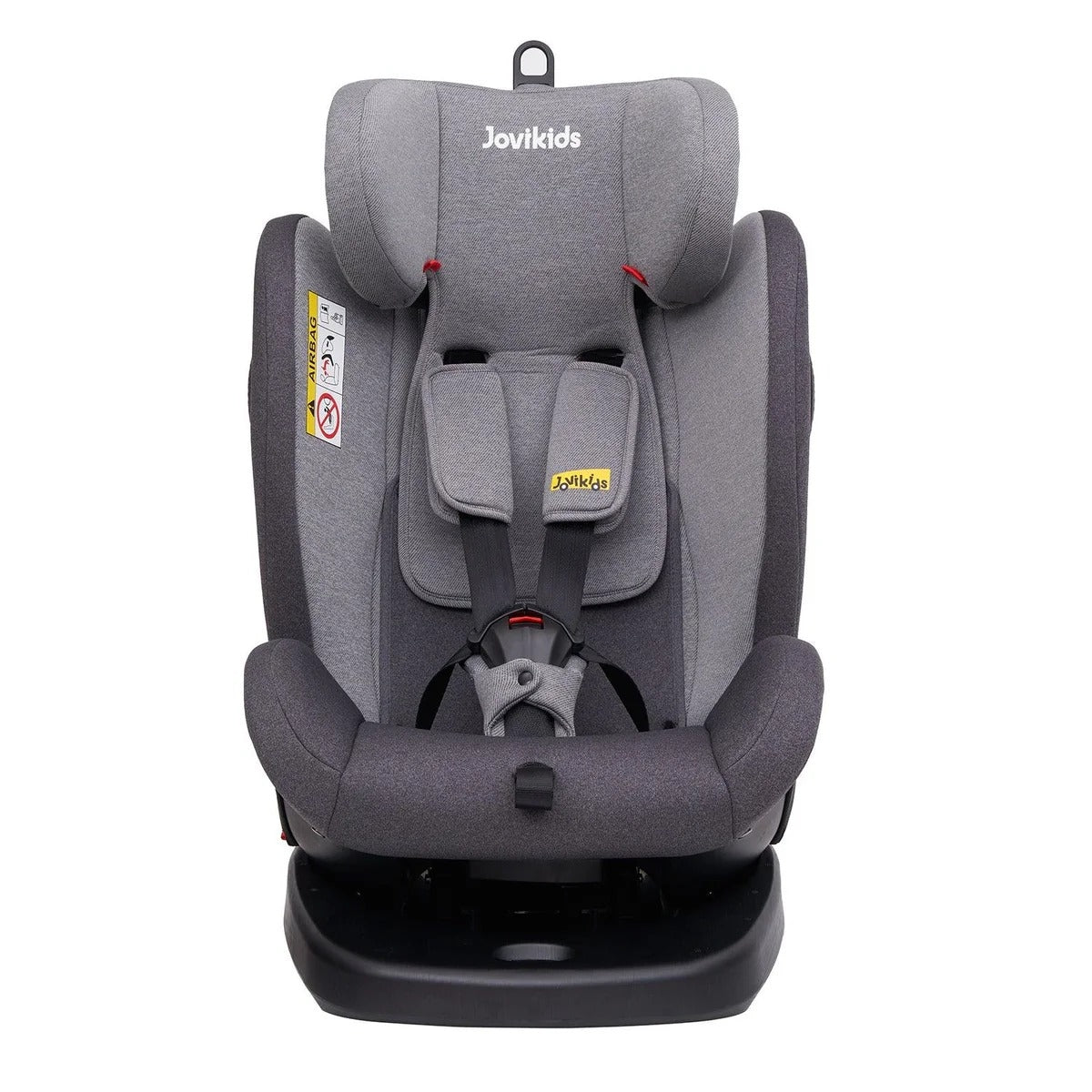 مقعد سيارة Jovikids Angel ISOFIX دوار 360 درجة، المجموعة 0/1/2/3 (رمادي) مقعد سيارة Jovikids Angel ISOFIX دوار 360 درجة، المجموعة 0/1/2/3 (رمادي)