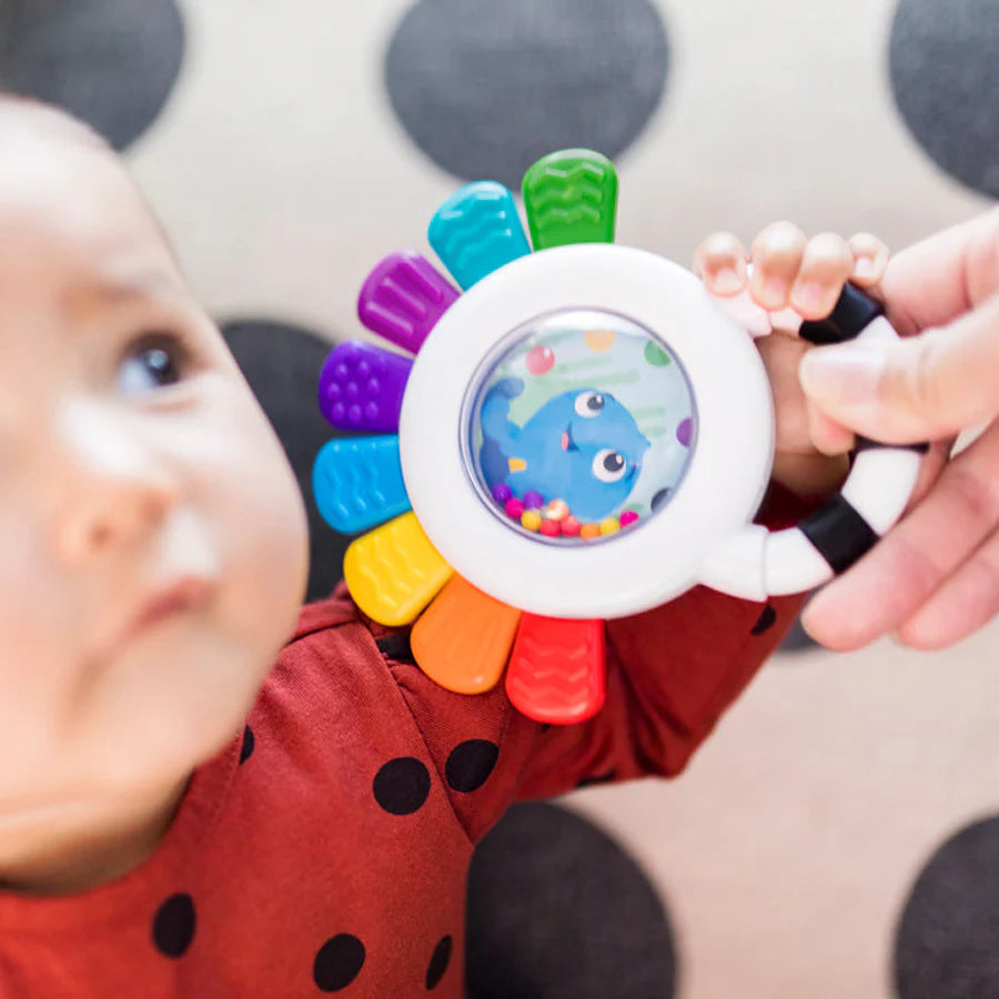 Baby Einstein Outstanding Opus Sensory Rattle & Teether Baby Einstein Outstanding Opus Sensory Rattle & Teether