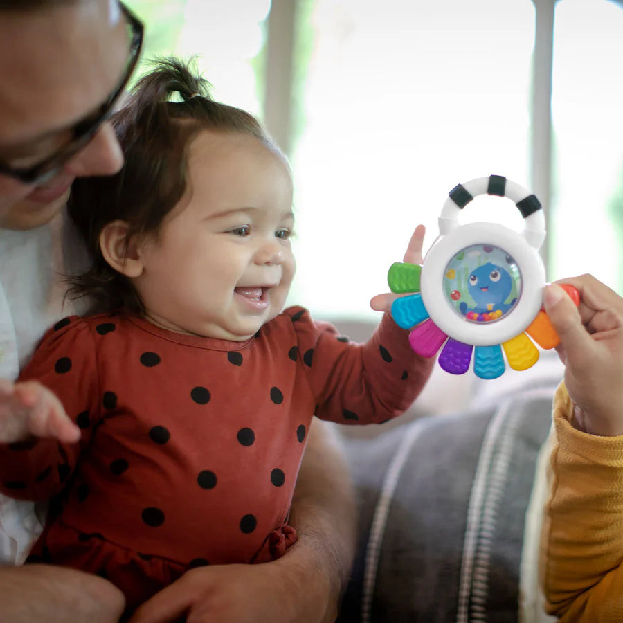 Baby Einstein Outstanding Opus Sensory Rattle & Teether Baby Einstein Outstanding Opus Sensory Rattle & Teether