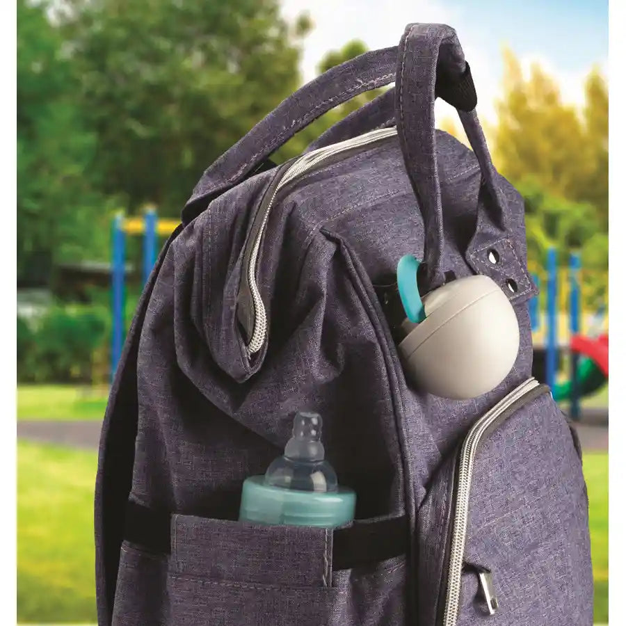 Melii Pacifier Pod, BPA Free Pacifier Holder Case Grey Melii Pacifier Pod, BPA Free Pacifier Holder Case Grey