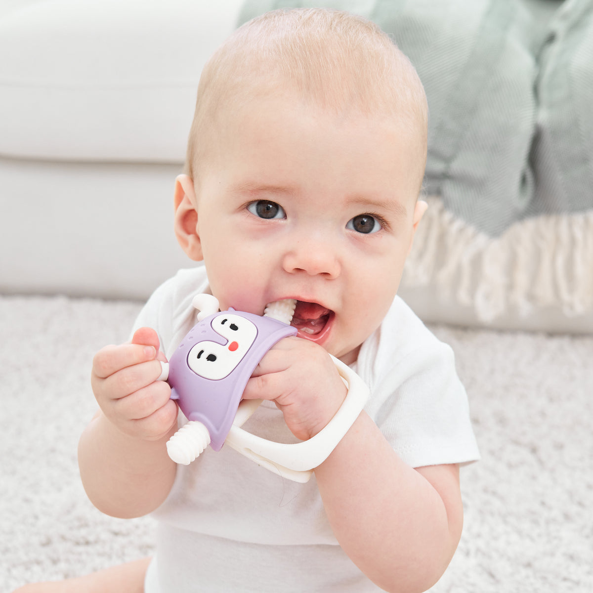 Smily Mia Reindeer Silicone Baby Teether