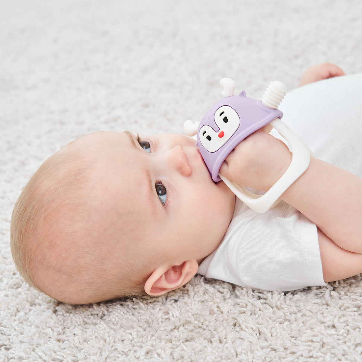 Smily Mia Reindeer Silicone Baby Teether