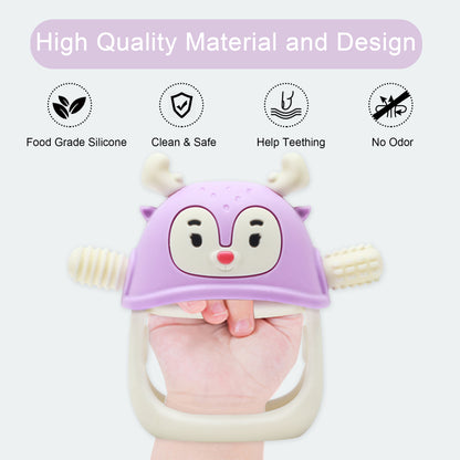 Smily Mia Reindeer Silicone Baby Teether