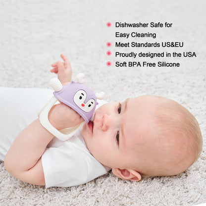Smily Mia Reindeer Silicone Baby Teether