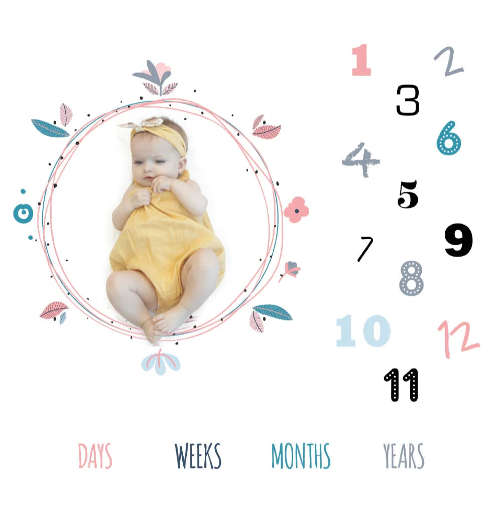 بطانية مايلستون من القطن العضوي بنسبة 100% من إيلي جونيور (وردي) بطانية مايلستون من القطن العضوي بنسبة 100% من إيلي جونيور (وردي)