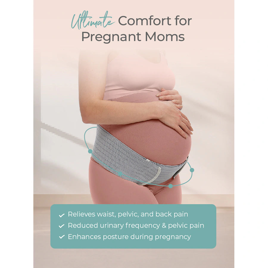 MOOIMOM Bamboo Maternity Support Belt (Grey) MOOIMOM Bamboo Maternity Support Belt (Grey)