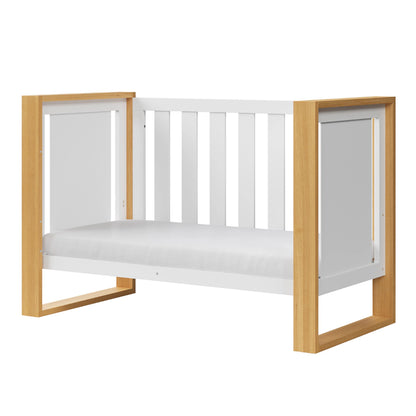 Babyhood Kaylula Malika Cot - Natural/White