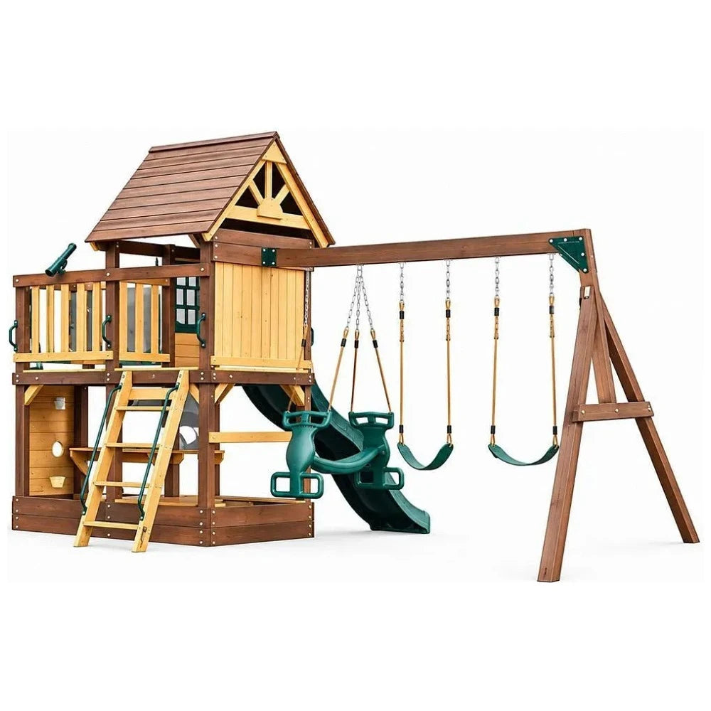 Mountpeak Mururata Wooden Playset