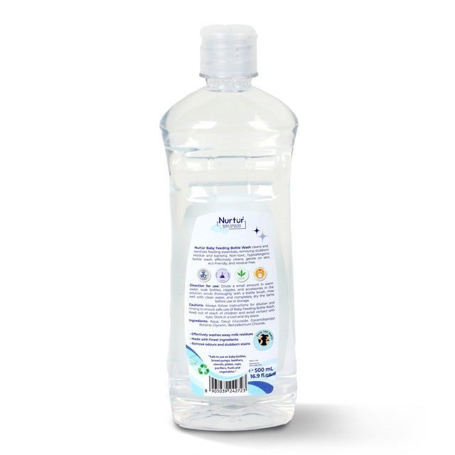 Nurtur Feeding Bottle Cleaning Liquid 500 ml