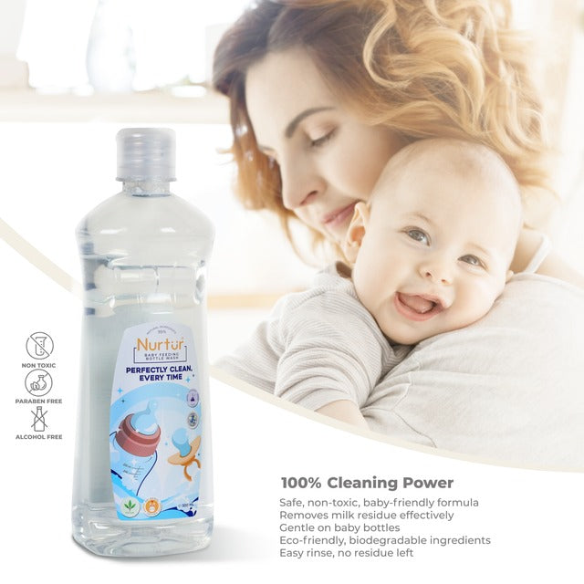 Nurtur Feeding Bottle Cleaning Liquid 500 ml