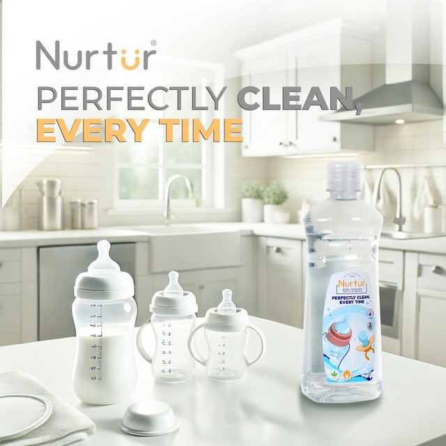 Nurtur Feeding Bottle Cleaning Liquid 500 ml