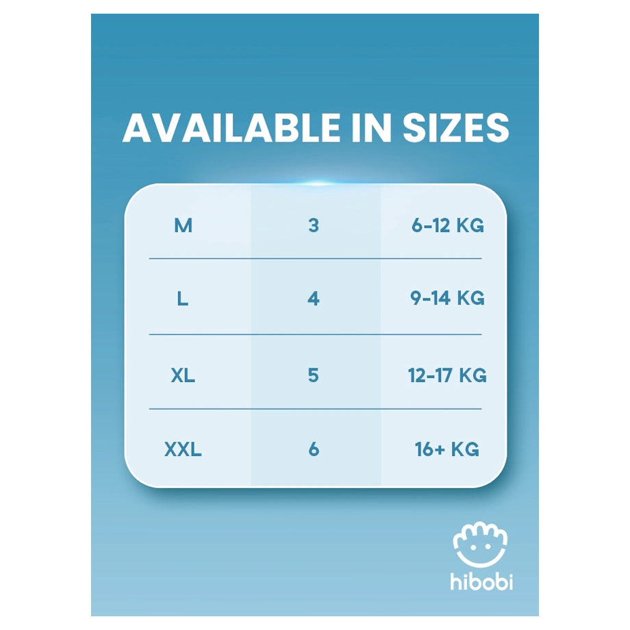 Hibobi Baby Pants Extra Large (XL) (52 Pieces)