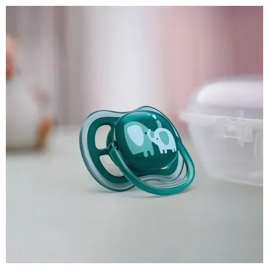 Philips Avent Ultra Air Pacifier Deco Pack of 2 Boy (18m+) - SCF349/18