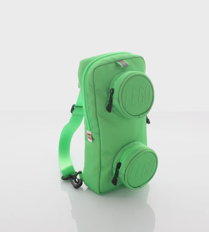 LEGO Brick 1x2 Sling Bag - Bright Green