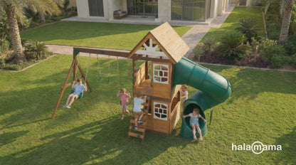 Dynamic Sports Arabian Viper Wooden Swing Set
