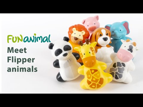 Flipper Fun Animal Hygienic Toothbrush Holder w/ Soft Bristle Toothbrush (Penguin)