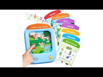 جويكات لوح تعلم للأطفال (أزرق)