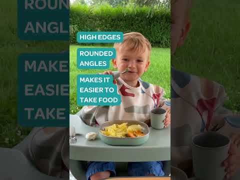 Beaba Stainless Steel Meal Set (Sage Green)