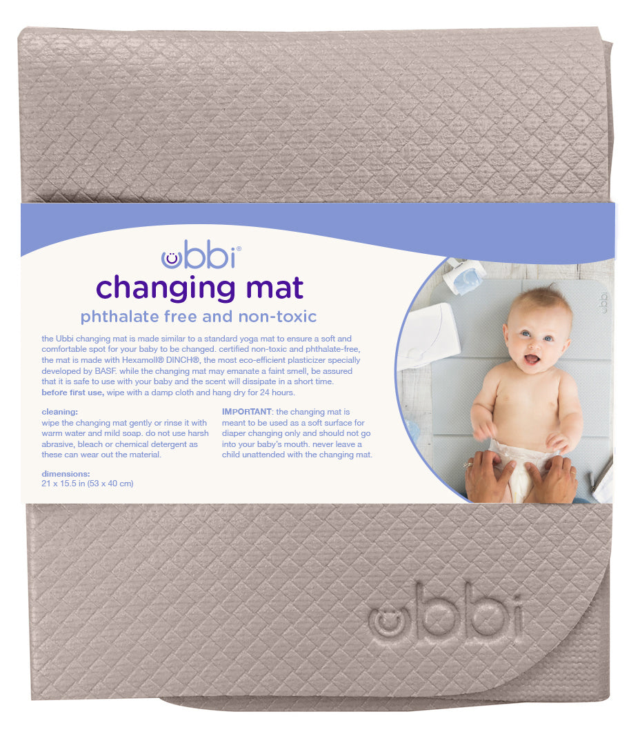 Ubbi Changing Mat Standalone (Taupe) Ubbi Changing Mat Standalone (Taupe)
