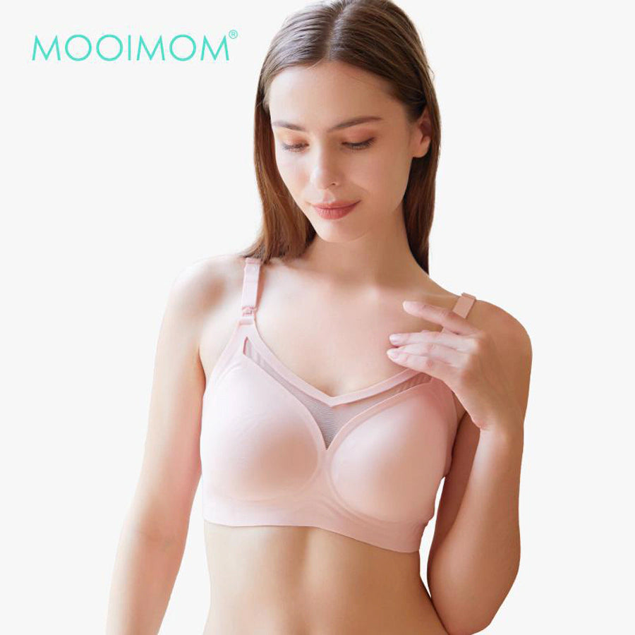 حمالة صدر للرضاعة بدون خياطة من MOOIMOM (وردي) حمالة صدر للرضاعة بدون خياطة من MOOIMOM (وردي)