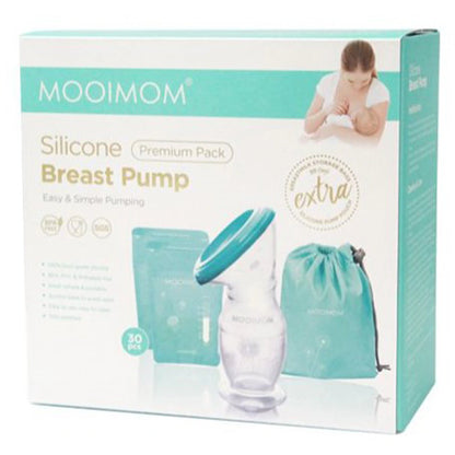 MOOIMOM Silicone Breast Pump Premium Pack