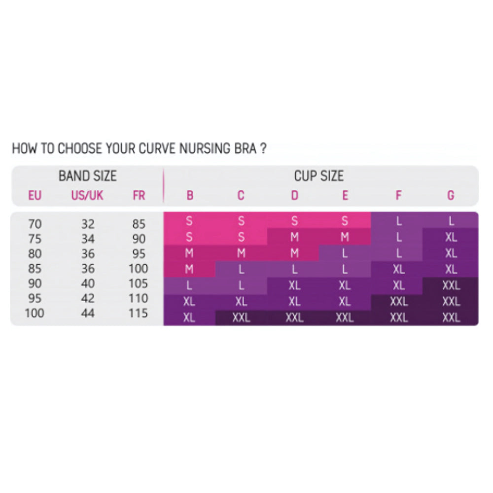 Curve Seamless Nursing Bra (Black) Curve Seamless Nursing Bra (Black)