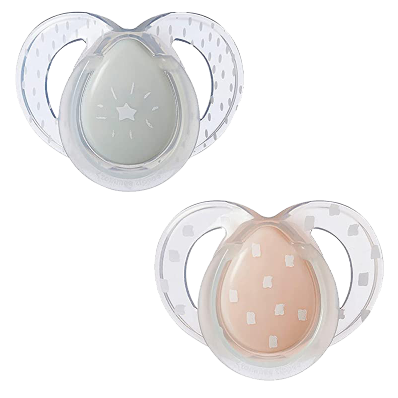 Tommee Tippee Night Time Soother 6-18m (Pack of 2)