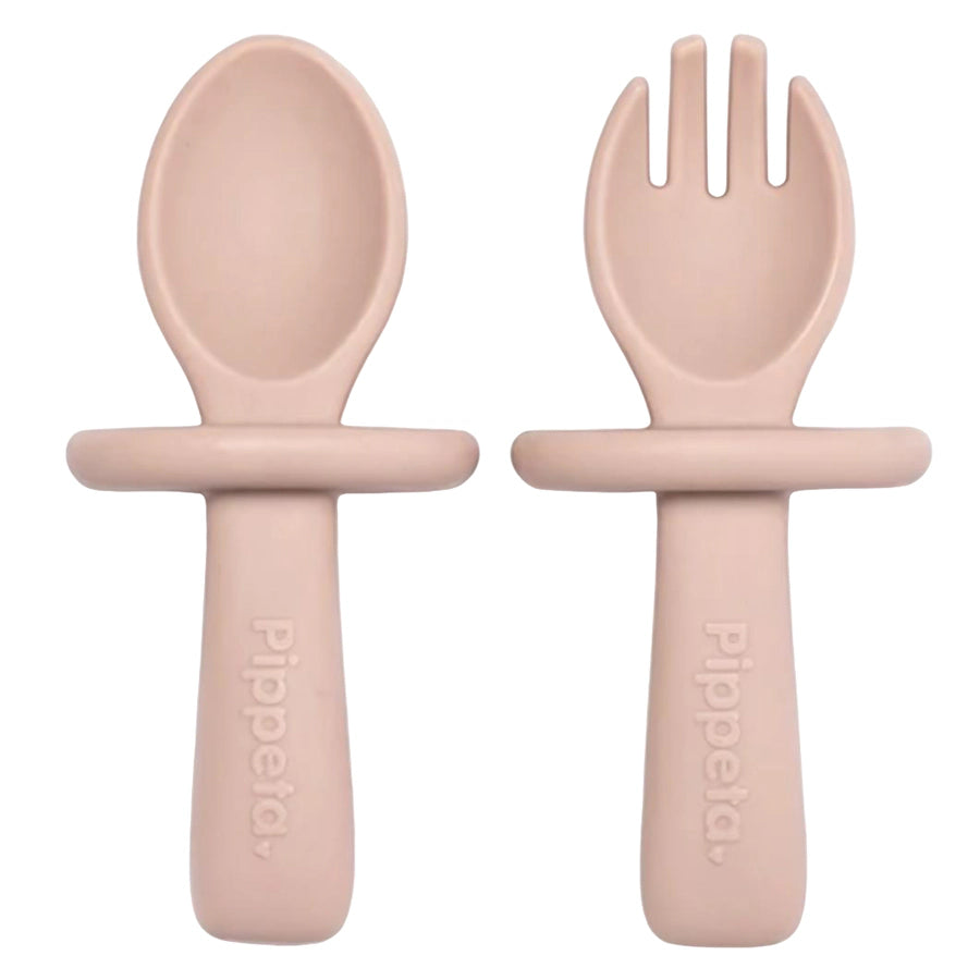 Pippeta My 1st Spoon & Fork (Ash Rose)