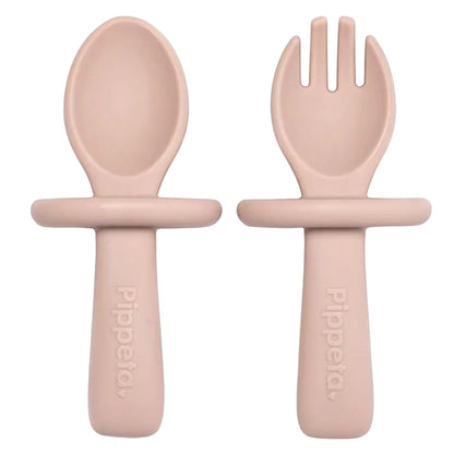 Pippeta My 1st Spoon & Fork (Ash Rose)