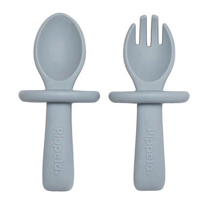 Pippeta My 1st Spoon & Fork (Sea Salt)