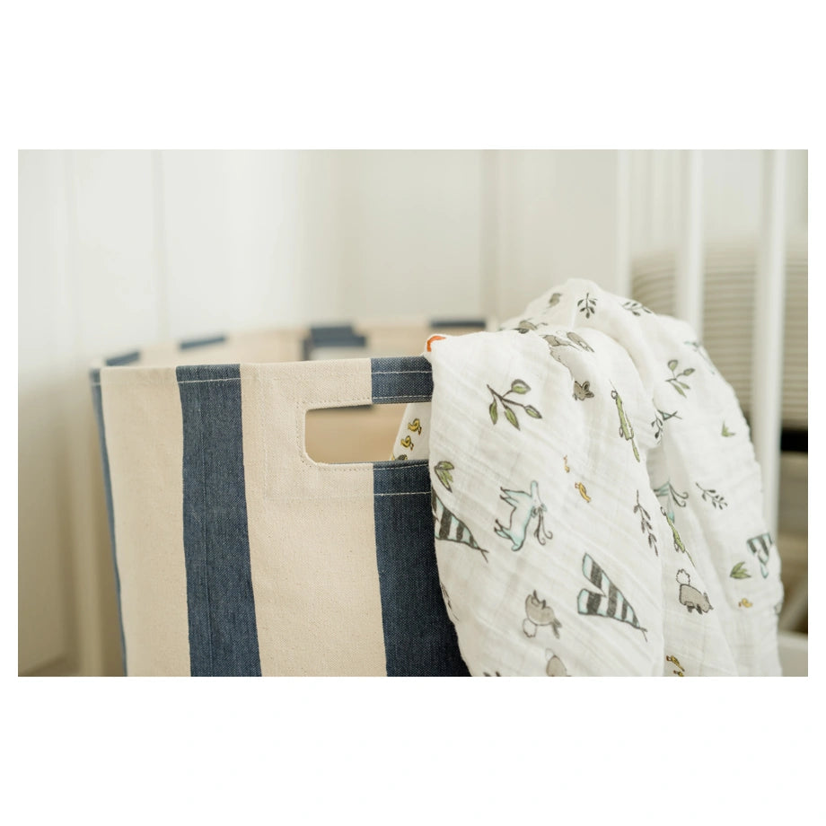 Little Unicorn Cotton Muslin Swaddle Single (Forest Friends)