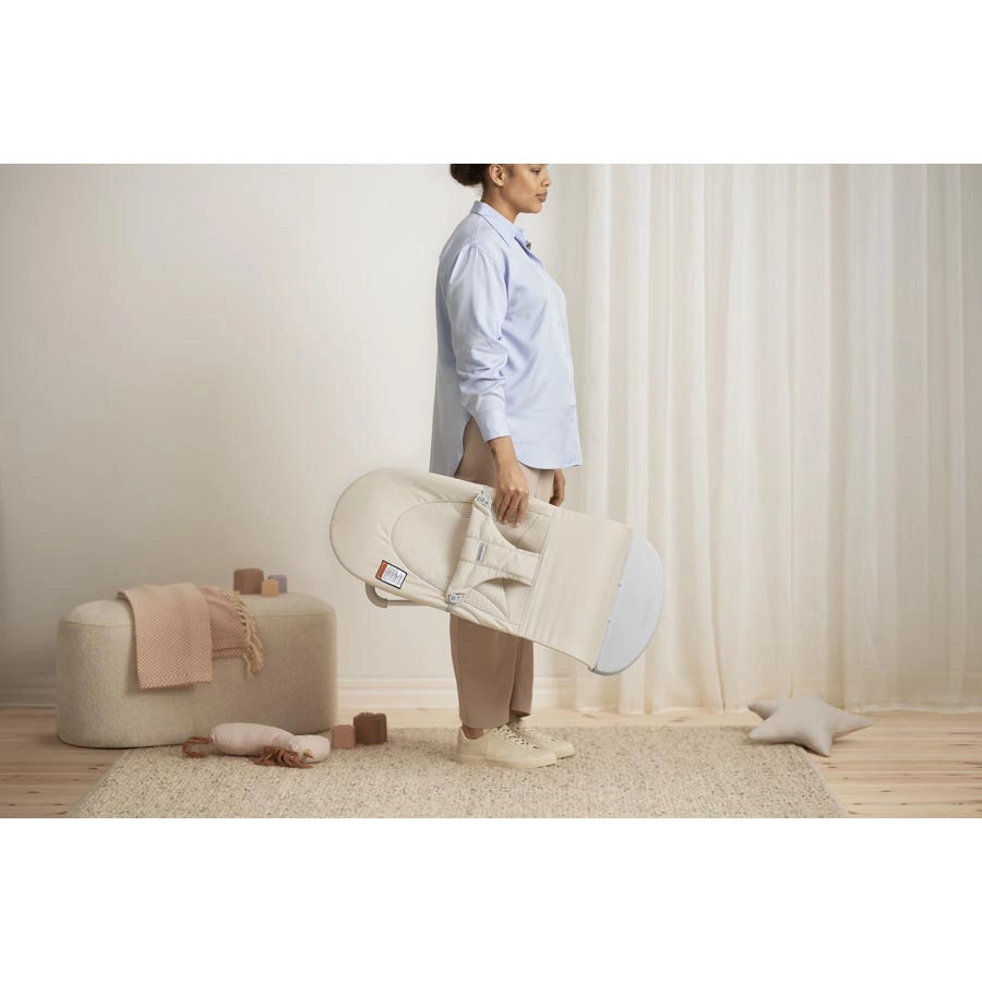 Babybjorn Bouncer Balance Soft Tri-Fabric Woven/Jersey (Light Beige)
