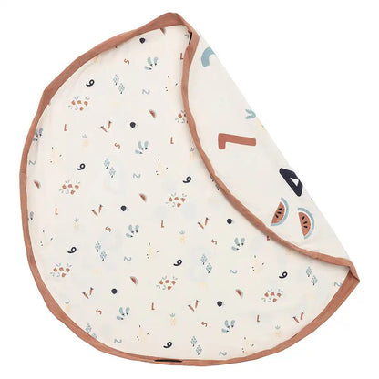 Play&Go 2 In 1 Playmat & Toy Storage Bag Veggie Numbers