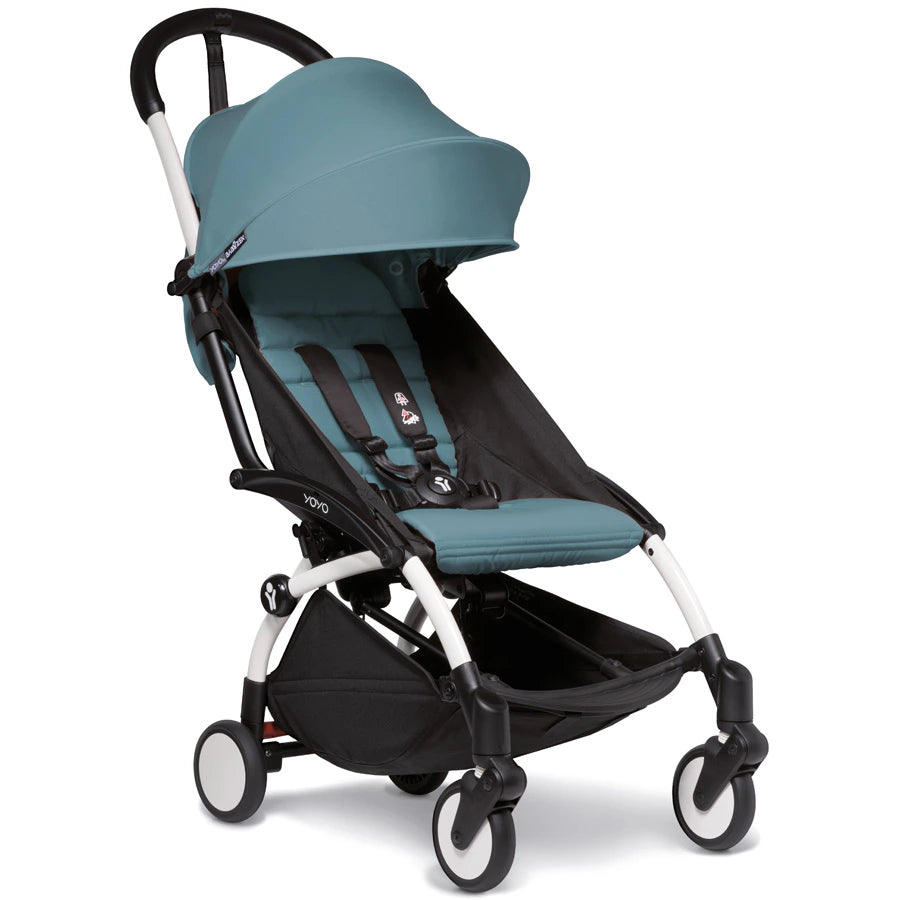 Babyzen YOYO² 6+ Stroller - White Frame with Color Pack 6+ Babyzen YOYO² 6+ Stroller - White Frame with Color Pack 6+