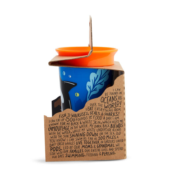 Munchkin - Miracle 360 WildLove Sippy Cup 1pc 9oz - Orca