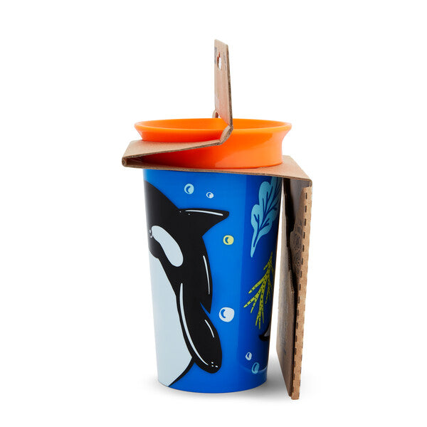 Munchkin - Miracle 360 WildLove Sippy Cup 1pc 9oz - Orca