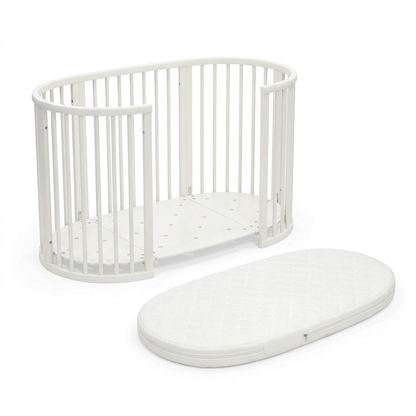 Stokke Sleepi Bed White + Stokke Sleepi Bed Mattress White
