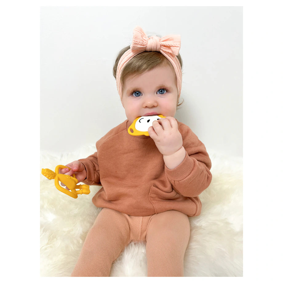 Matchstick Monkey Teething Starter Set Lion Matchstick Monkey Teething Starter Set Lion