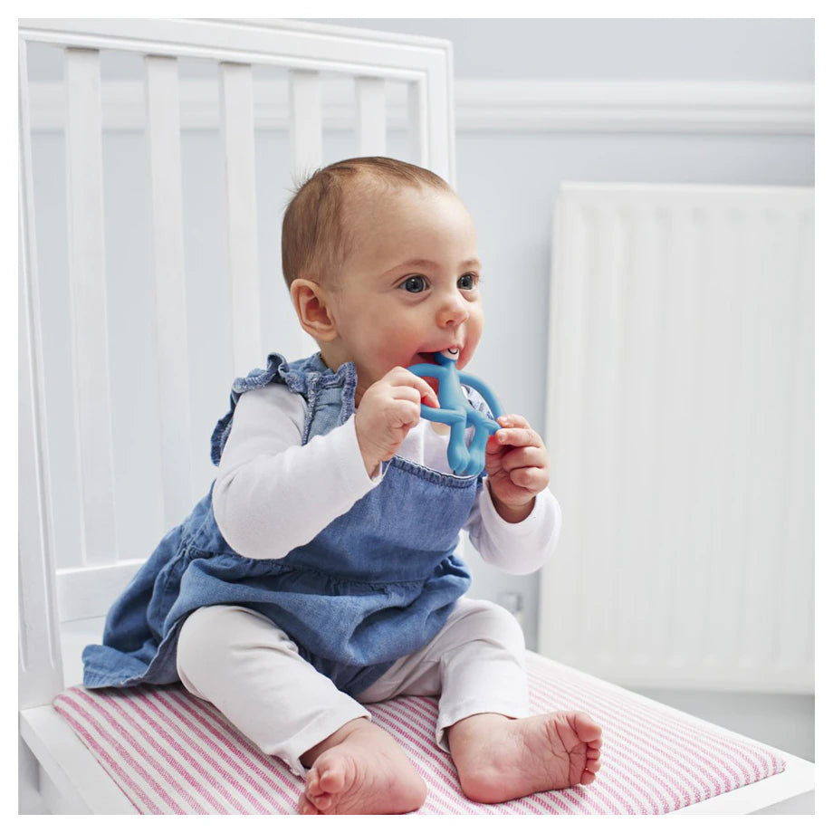 Matchstick Monkey Teething Toy (Blue)