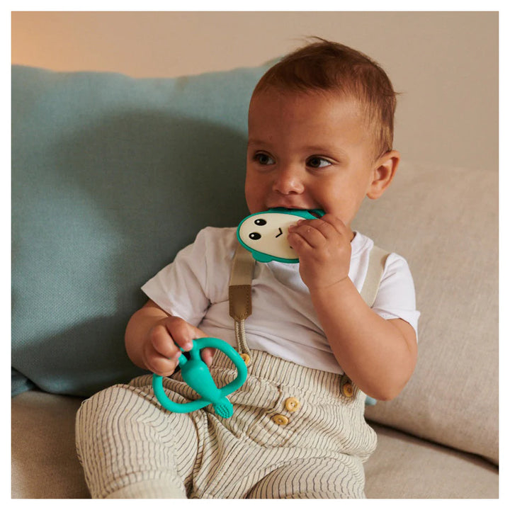 Matchstick Monkey Teething Toy (Green)