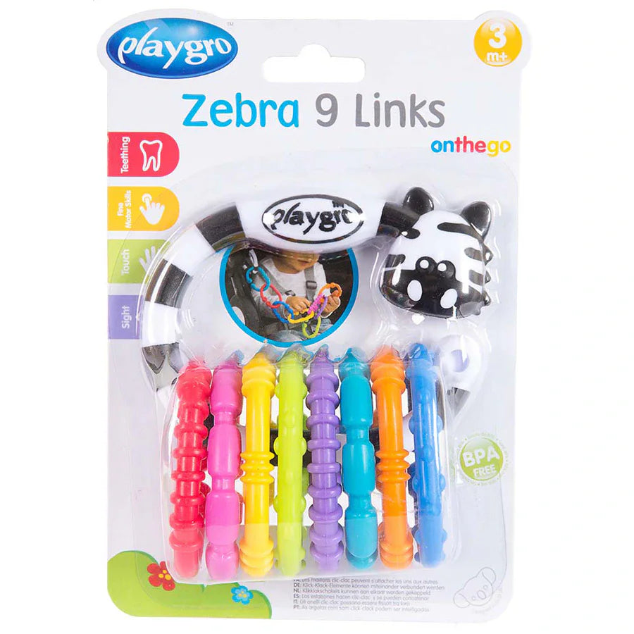 Playgro Zebra Links Playgro Zebra Links