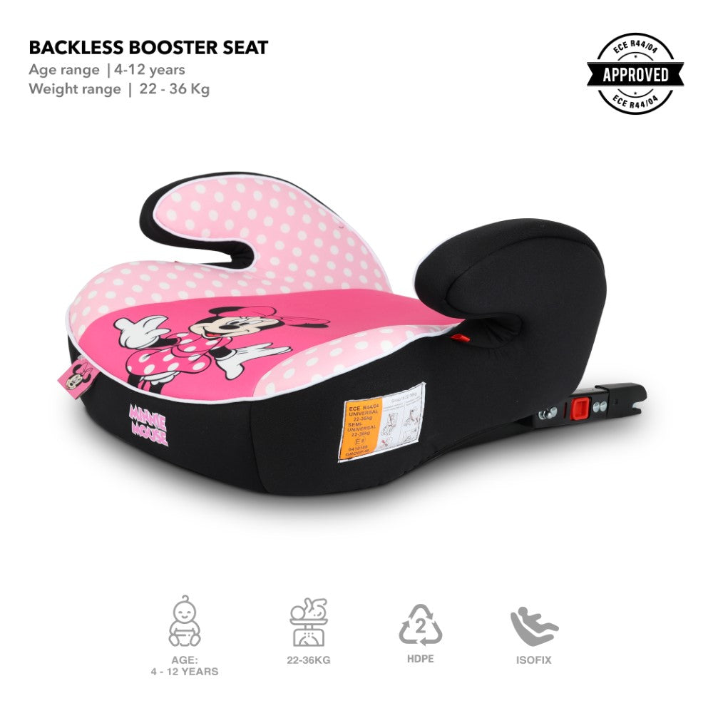 Disney Minnie Mouse Kids Booster Seat (Group 2/3)