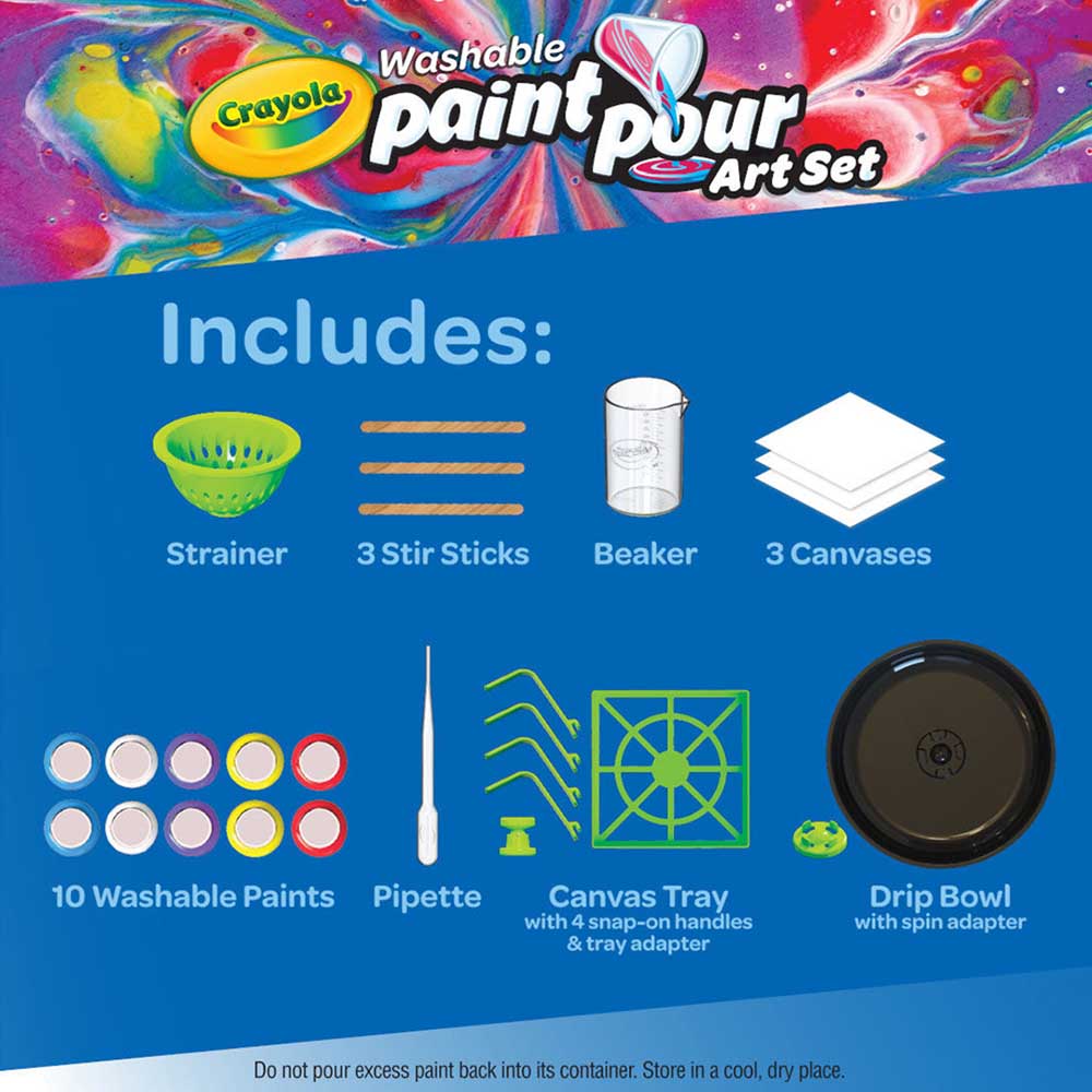 Crayola - Paint Pour Kit
