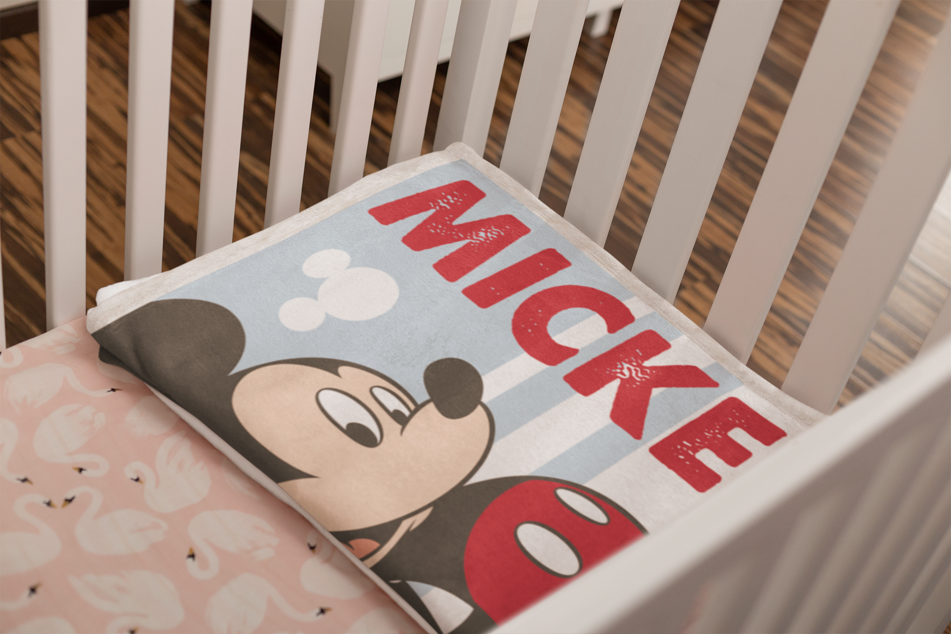 Disney - Mickey Baby Home Range - Baby Blanket