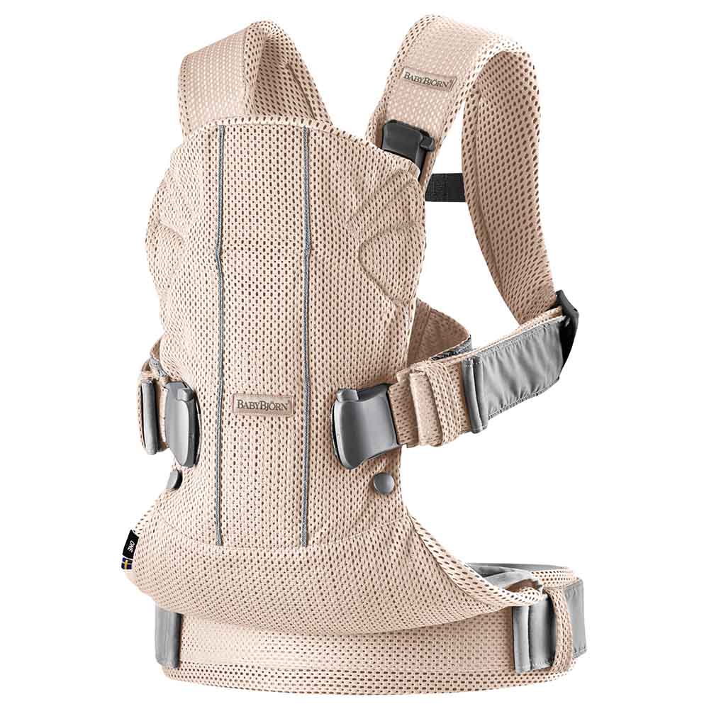 Babybjorn Baby Carrier One Air - 3D Mesh (Pearly Pink)